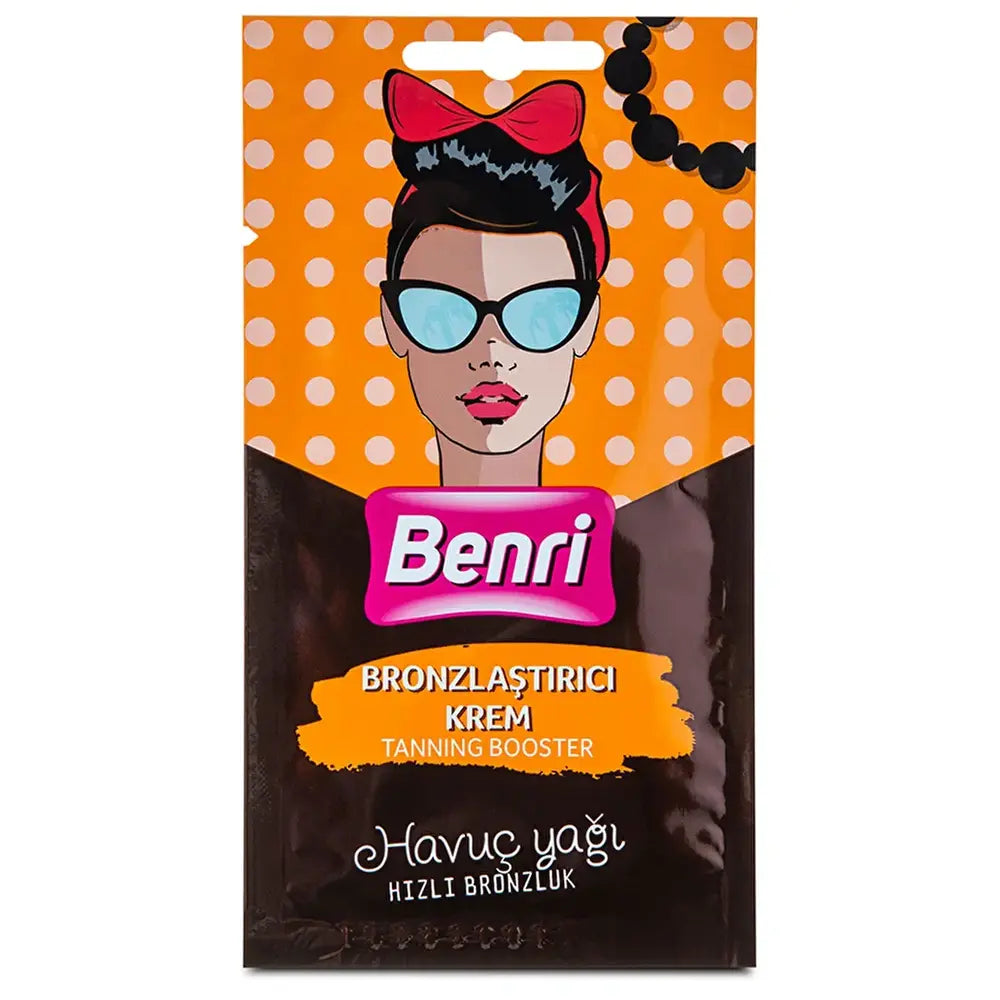 Benri Tanning Cream with Carrot Oil - 15 ml