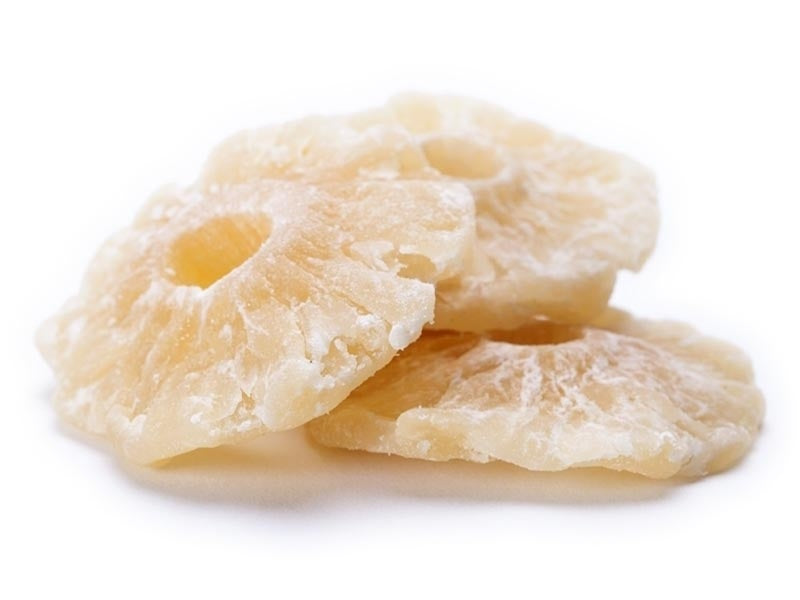 Dried Pineapple Slices 500 g - Sweet Chewy Tropical Fruit Snack