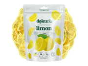 Dokuru Freeze-Dried Yellow Lemon Chips 18g - 100% Natural, No Added Sugar, Made in Turkey