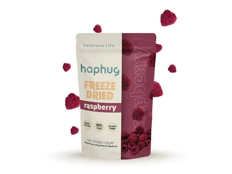 Dokuru Freeze-Dried Raspberries 20g - 100% Natural, No Added Sugar, Made in Turkey