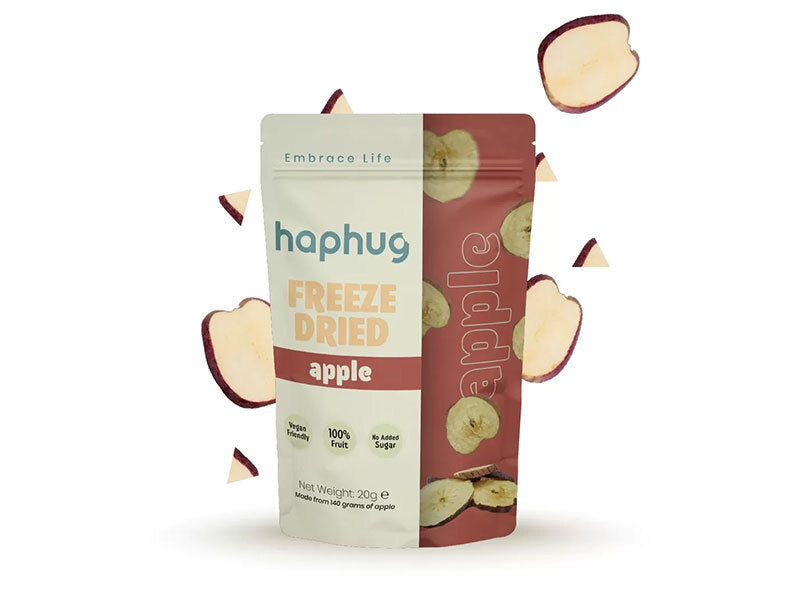 Dokuru Freeze-Dried Apple Chips 20g - 100% Natural, No Added Sugar, Made in Turkey