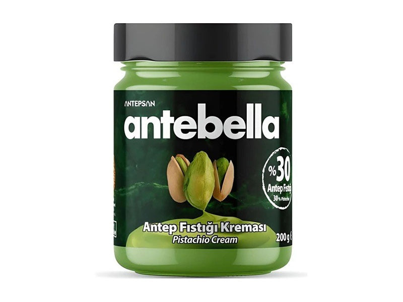 Antebella Turkish Pistachio Cream Spread 200g (30% Pistachio)
