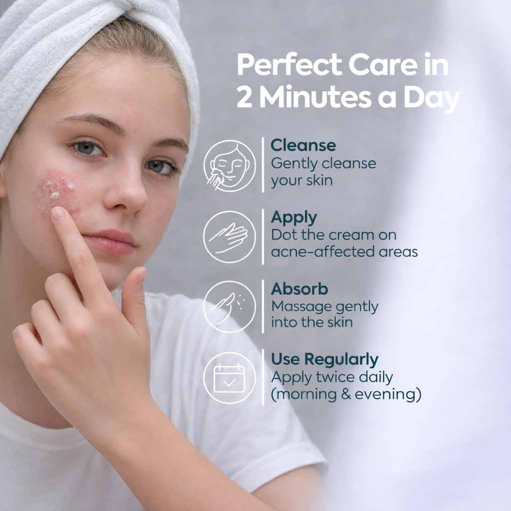 Clasy Care Face Up Face Cream 40ml – Lightweight Daily Blemish Care