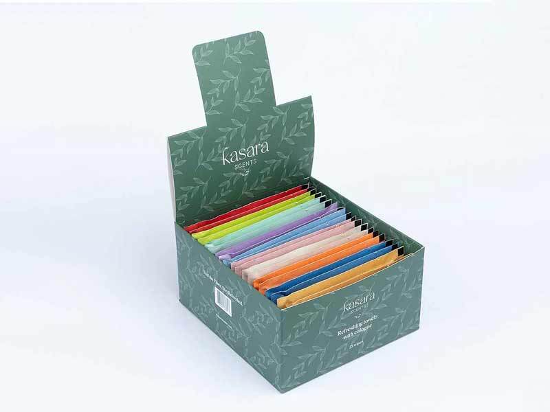 Kasara Atelier 25 Scented Hand Wipes Mix Box
