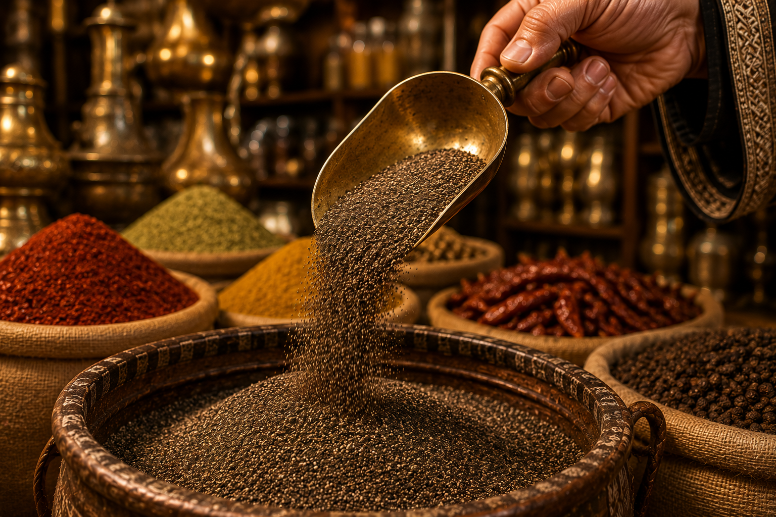 Turkish Ground Black Pepper - First Grade - 100% Natural - 200g