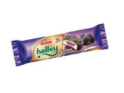 Ulker Halley Mini Blackberry Filled Chocolate Coated Biscuits 74g (Pack of 24)