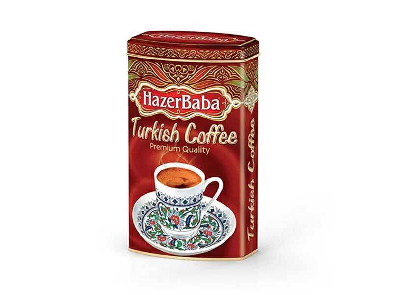 Hazer Baba Turkish Coffee with Gum Mastic 100g Authentic Turkish Blend