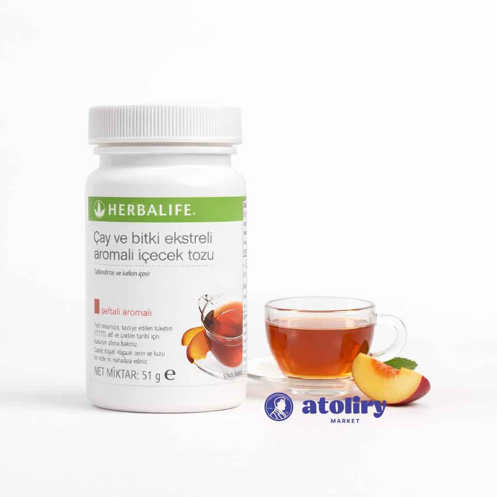 Peach Herbal Tea Concentrate with Caffeine, 50 g