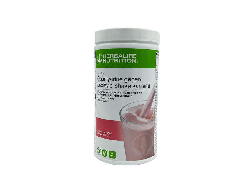 Herbalife Formula 1 Nourishing Shake Mix Raspberry and White Chocolate Flavor  500 gm