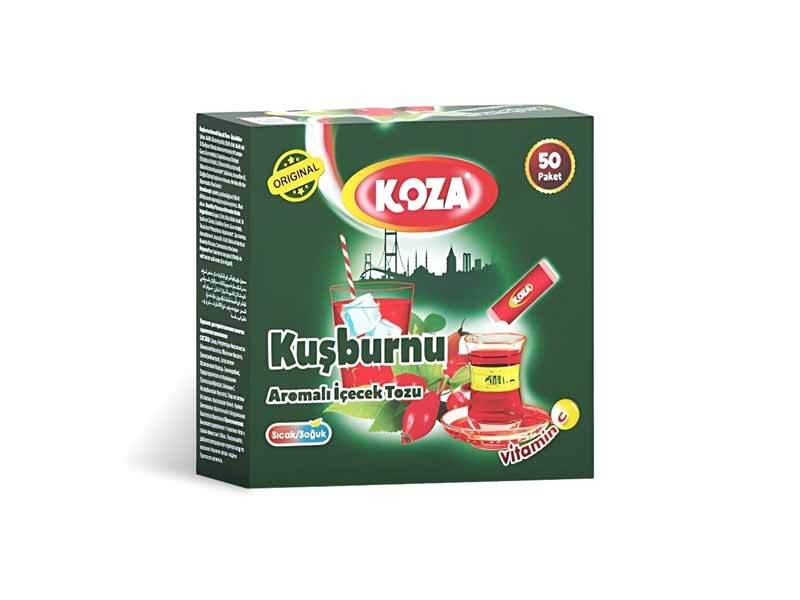 Koza Rosehip Flavored Powder Drink Sachets 50 x 5g