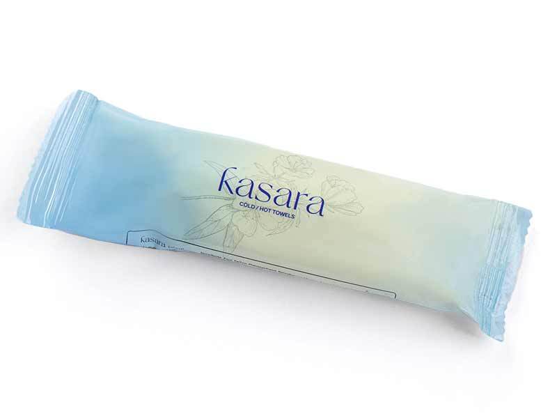 Kasara Scented Hot & Cold Refreshing Towels, Alcohol-Free (30 x 36 cm)