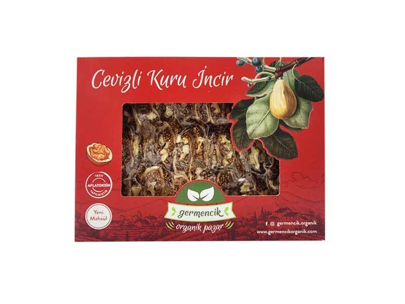 Germencik Organic Dried Figs with Walnuts 500 g