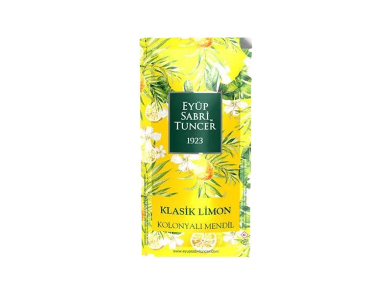 Eyup Sabri Tuncer Classic Lemon Refreshing Wipes 150 Pack Small Size