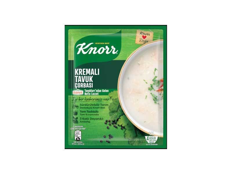 Knorr Creamy Chicken Soup – Rich Flavored Instant Soup Mix, 60g