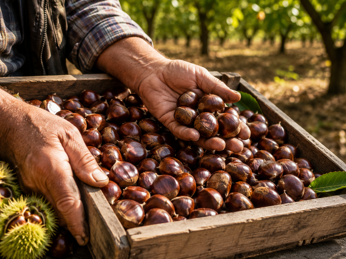 Organic Turkish Chestnuts (Castanea) - 400g or 800g