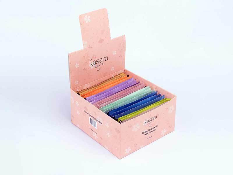 Kasara Atelier 25 Scented Hand Wipes Mix Box