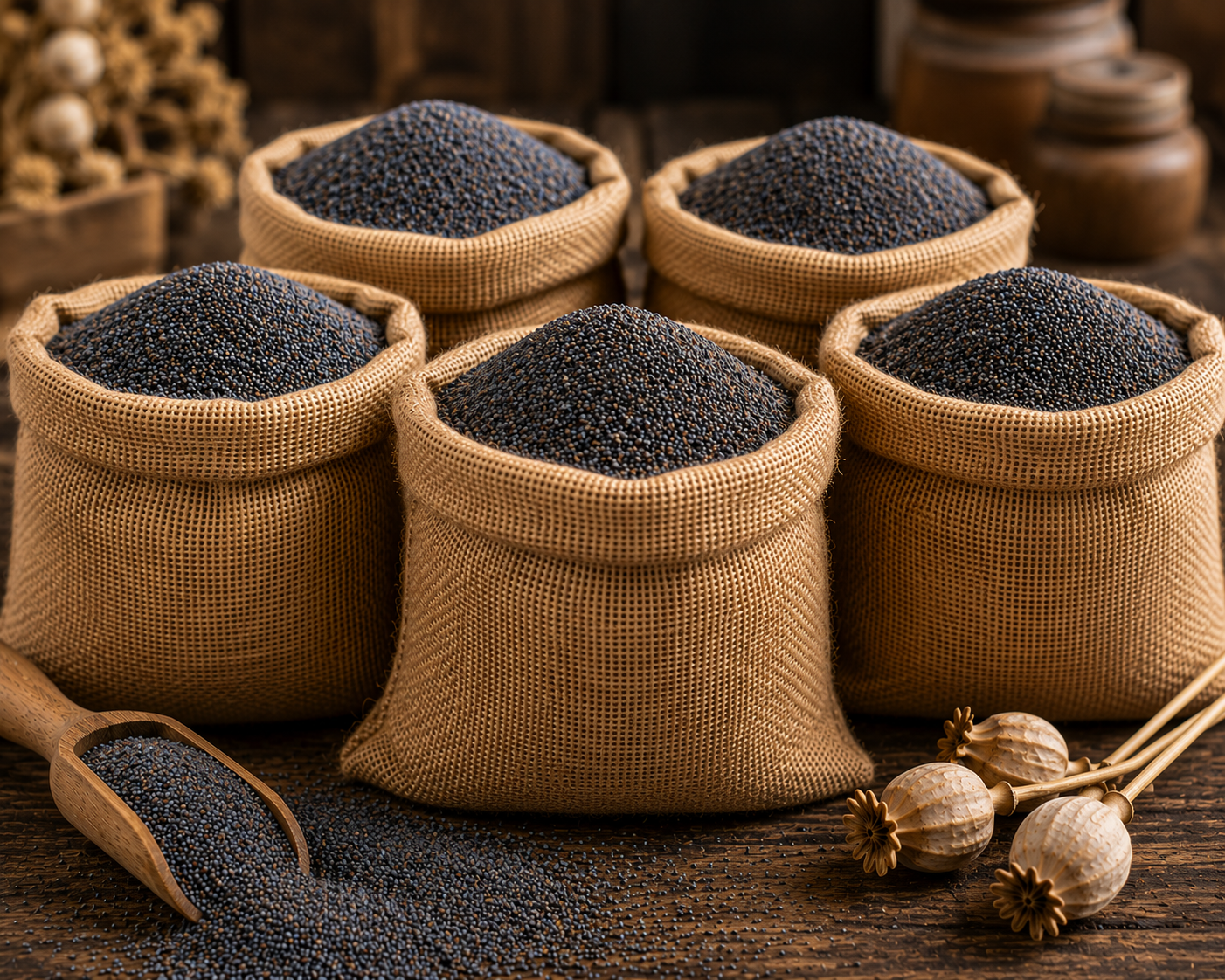 Atoliry Blue Poppy Seeds, Premium Quality, Product of Turkey, for Baking & Cooking