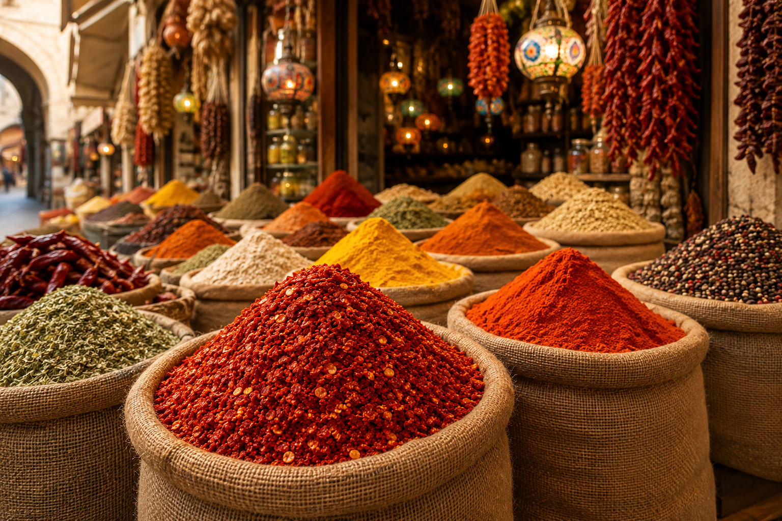 Turkish Sweet Paprika Powder, First Grade Ground Red Pepper, Natural Seasoning, 100g | 400g | 1000g