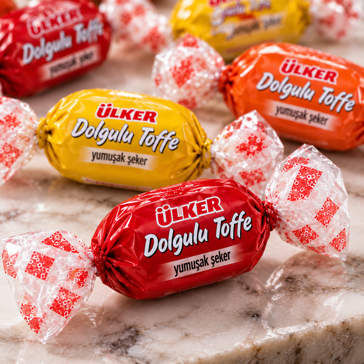 Ülker Toffee-Filled Mixed Soft Candy - 350 g