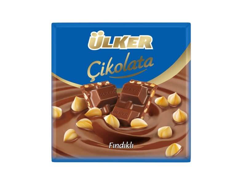 Ulker Chocolate Dragee with Hazelnuts 65g - Turkish Milk Chocolate Snack