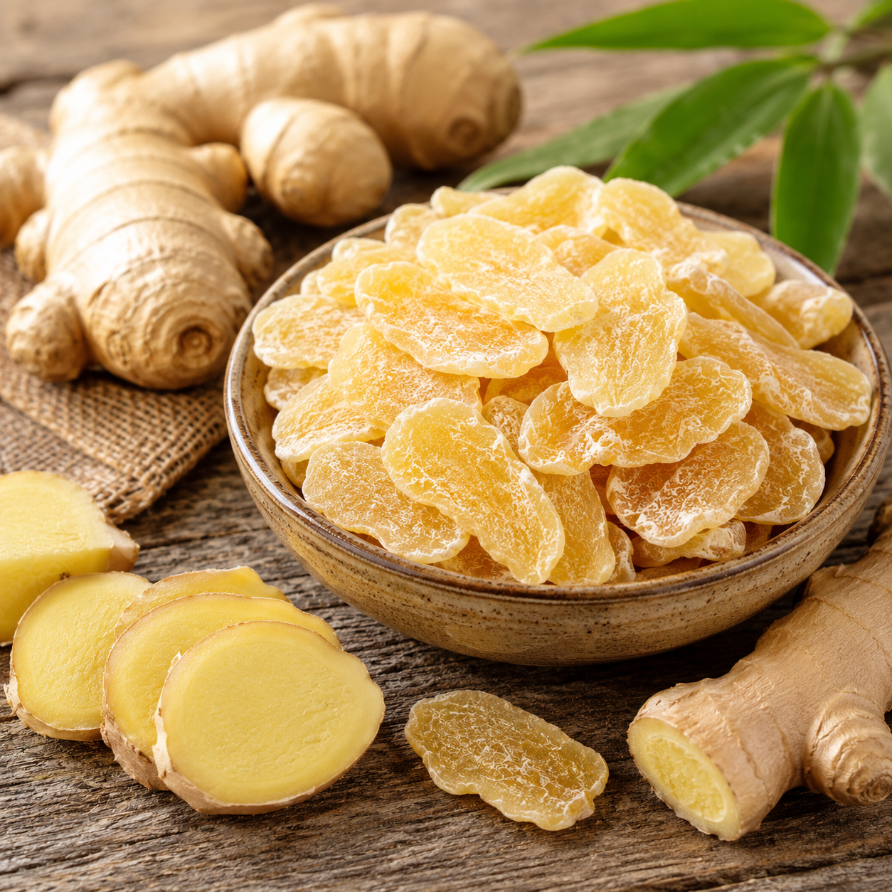 Anatolia Gourmet Dried Ginger Slices - 250 g