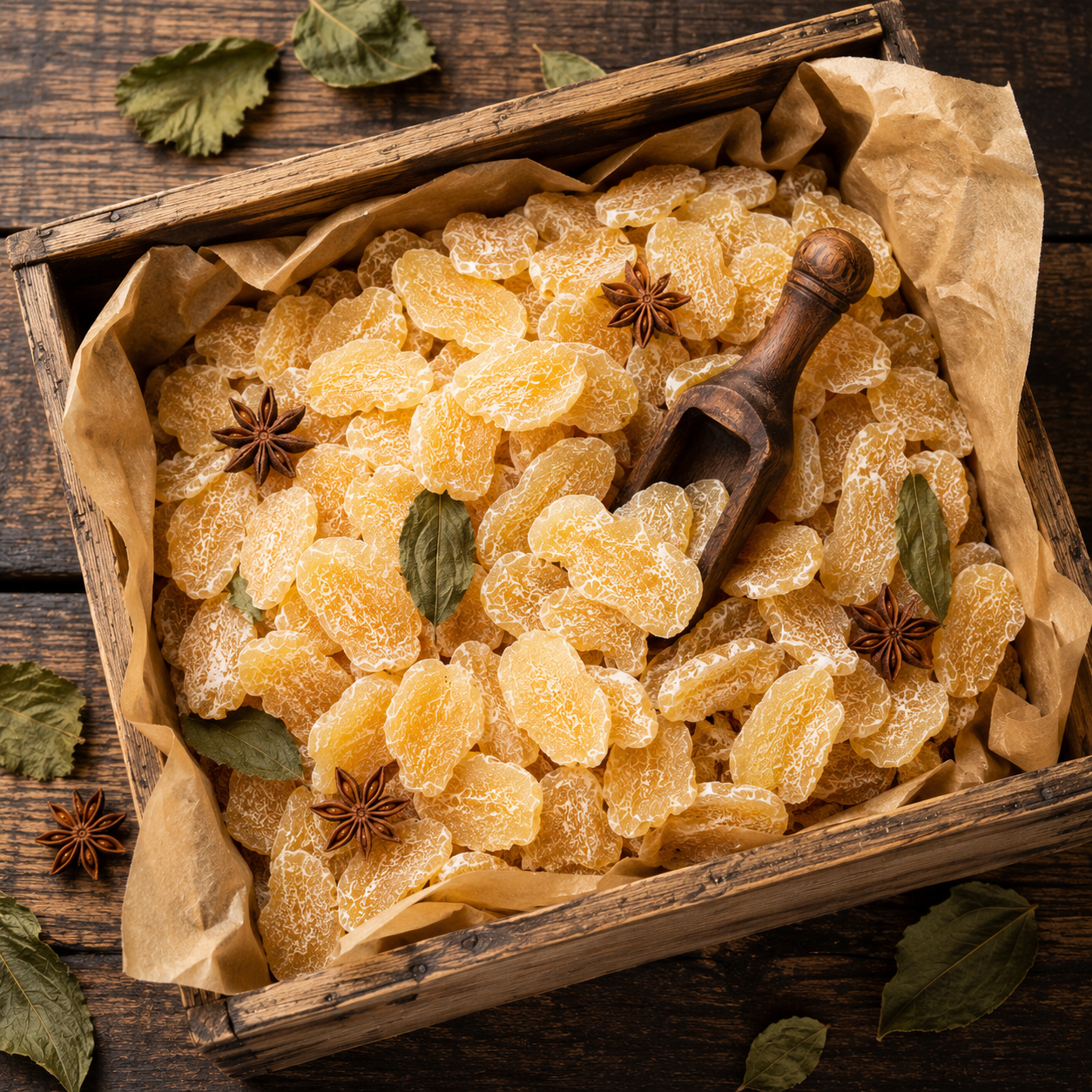 Anatolia Gourmet Dried Ginger Slices - 250 g