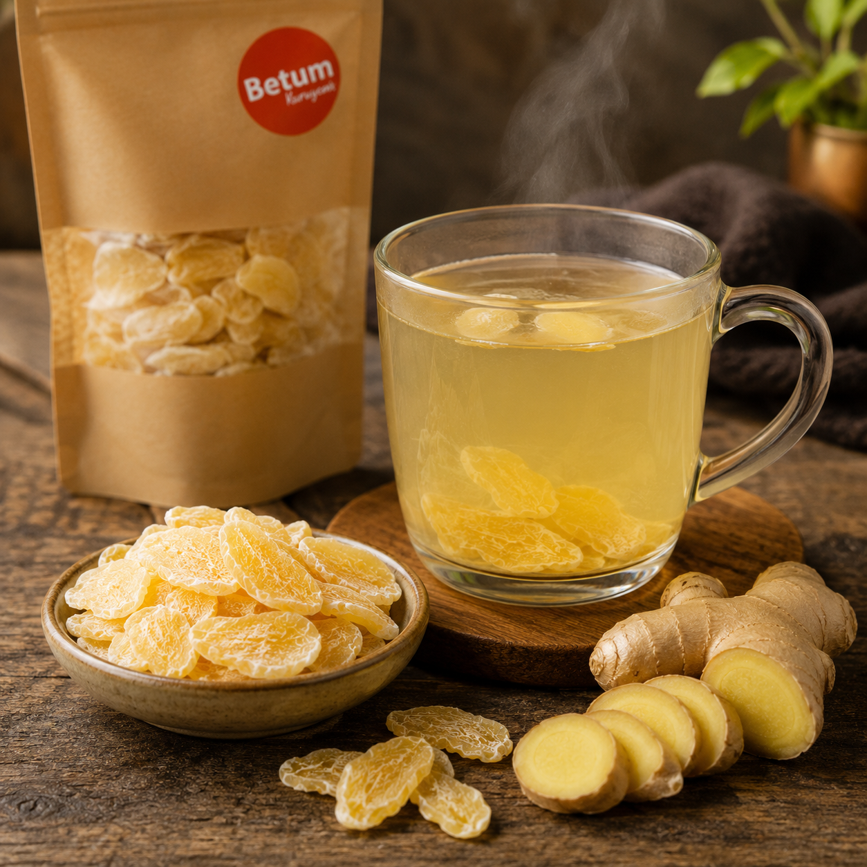 Anatolia Gourmet Dried Ginger Slices - 250 g