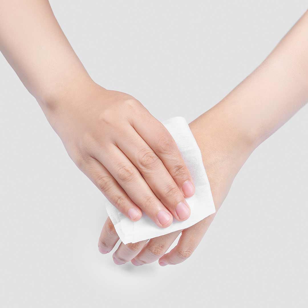 Kasara Serenity Perfumed Hand Wipes Musk - 60 Pieces