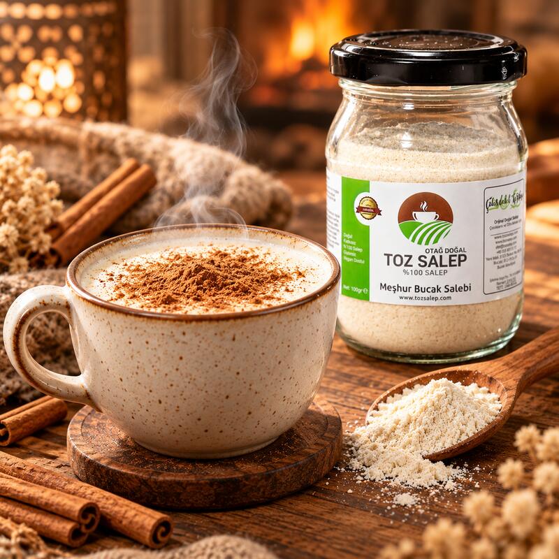 Otag Turkish Sahlep Powder - 100% Pure Natural Salep