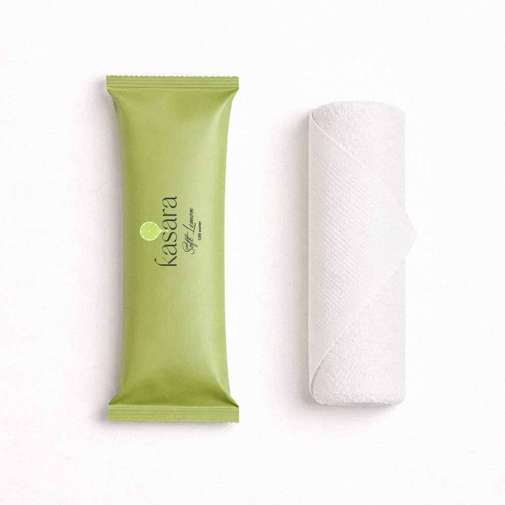 منشفة كسارا Kasara Soft Lime الساخنة والباردة - 95% ماء منقّى
