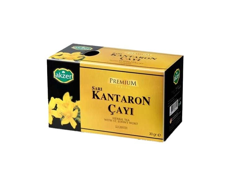 Akzer St. John's Wort Herbal Tea, 20 Tea Bags (24 g)