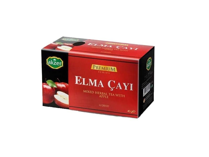 Akzer Premium Apple Tea Bags 30 g (20 Tea Bags)