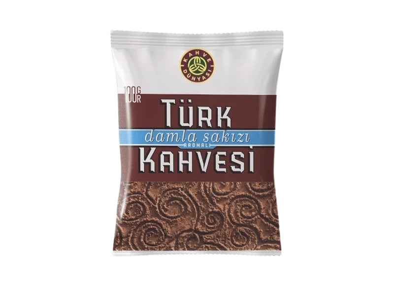 Kahve Dunyasi Mastic Flavored Turkish Coffee, Roasted Ground Arabica
