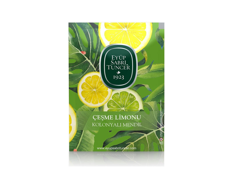 Eyup Sabri Tuncer Lemon Cologne Wipes Towel Pack 30 Large
