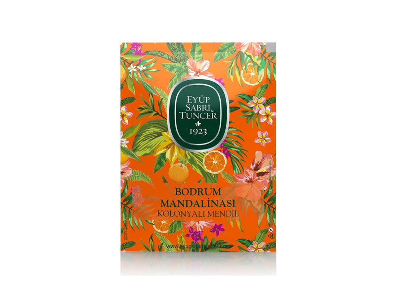 Eyup Sabri Tuncer Bodrum Mandarin Refreshing Cologne Wipes Large Pack of 30