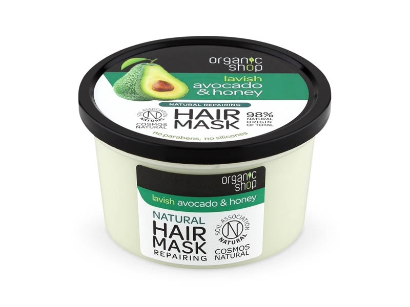 Organic Shop Avocado & Honey Hydrating Hair Mask 250 ml