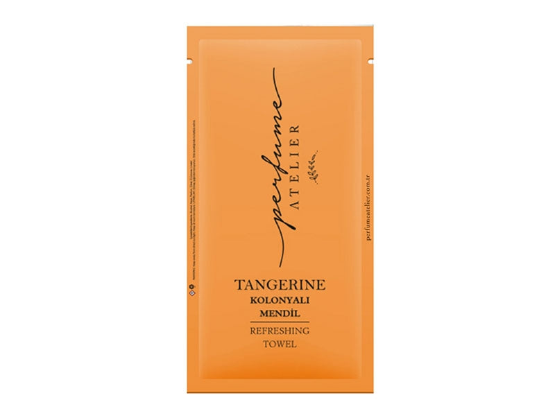 Perfume Atelier Tangerine Scented Wet Wipes 70% Alcohol 100 Pieces Refreshing Towels