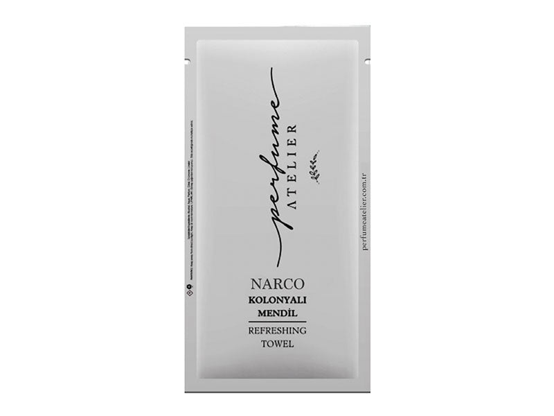 Perfume Atelier 100 Narco Refreshing Wet Wipes 70° Citrus-Floralscent