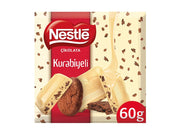 Nestle Cookie Chip White Chocolate Bar with Cocoa Cookie Crumbs 60 g