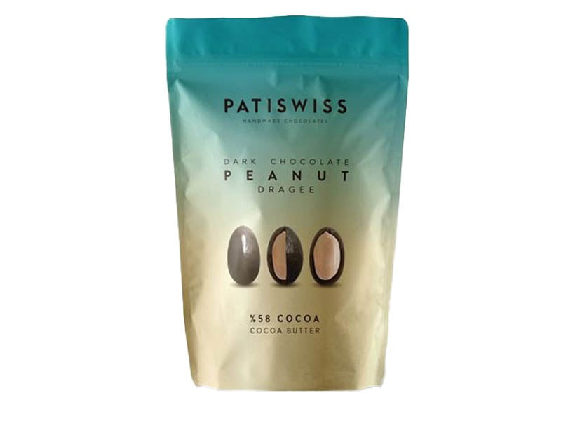 Patiswiss Milky Peanut Dragee Milk Chocolate Coated Peanuts 80 g