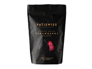 Patiswiss Dark Chocolate Strawberry Dragee 80 g - Freeze-Dried Strawberry in 55% Dark Chocolate