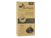 Biomagic Organic Hair Color Cream 7.11 Intense Ash Blonde