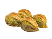 Koskeroglu Mussels-Shaped Pistachio Baklava, 1 kg Turkish Dessert