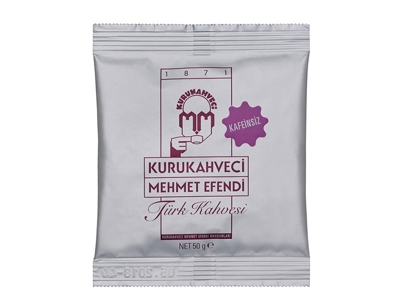Decaffeinated Turkish Coffee - Finely Ground Arabica, 50 g