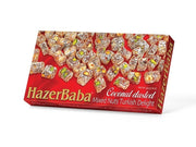 Coconut Dusted Mixed Nuts Turkish Delight Candy, 454 g