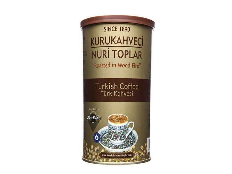 Kurukahveci Nuri Toplar Turkish Coffee 250 g - Traditional Finely Ground Coffee