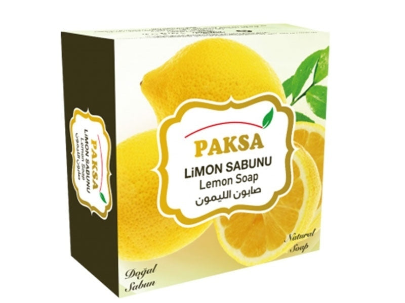 Paksa Lemon Soap Bar – Fresh Citrus Scent Cleansing Soap
