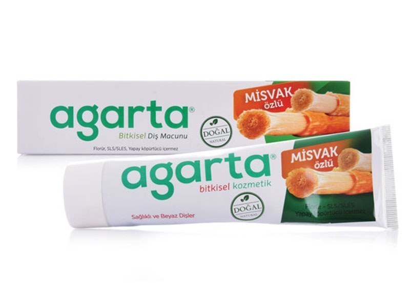 Agarta Natural Herbs & Miswak Extract Toothpaste