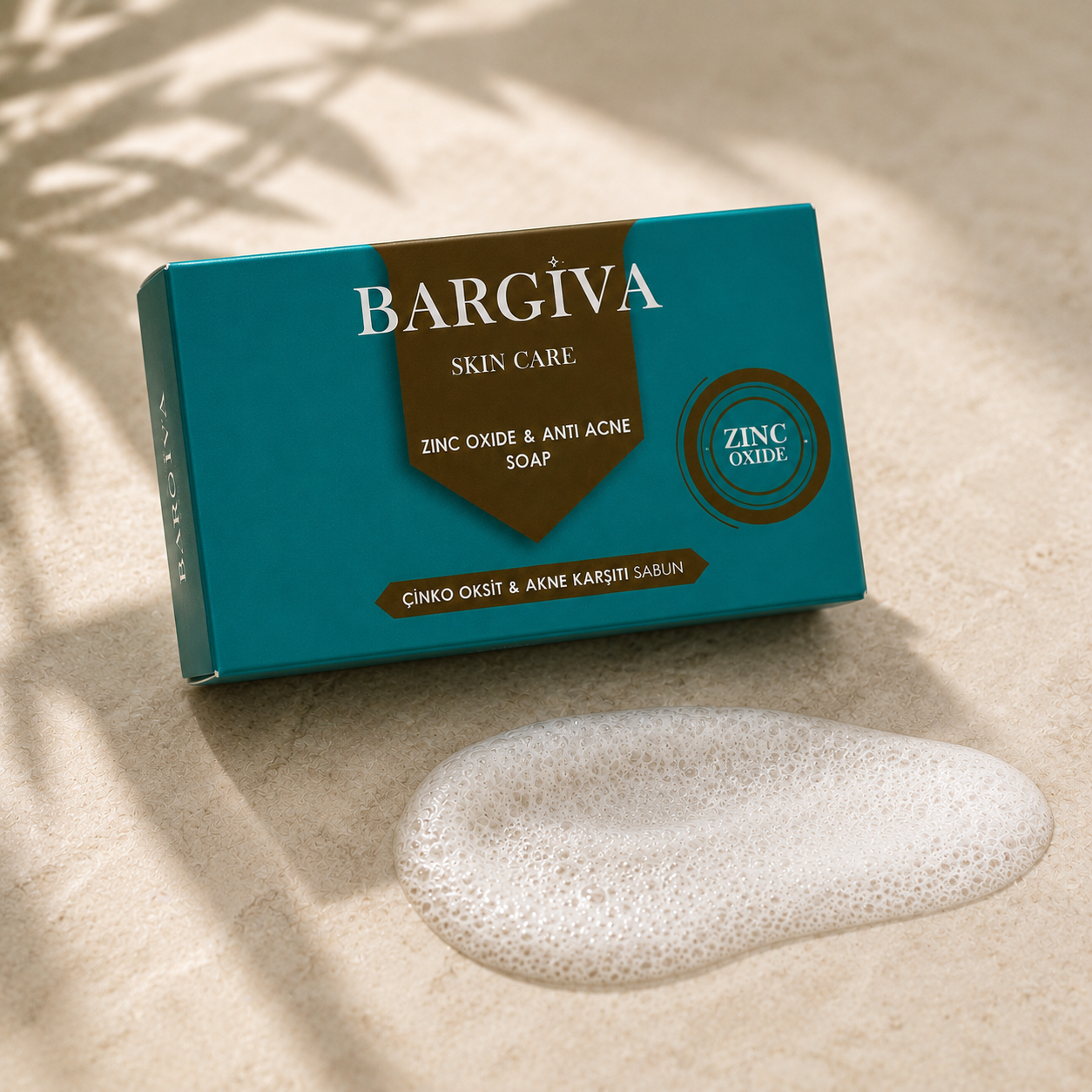 Bargiva Facial Cleansing Soap with Salicylic & Glycolic Acid for Oily Skin - 50 g