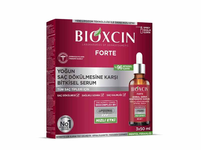 Bioxcin Forte Advanced Hair Care Serum Ampoules, 3 x 50 ml